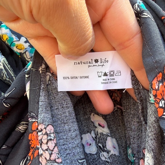 Natural Life Floral Maxi Skirt - Size: S - Picture 4 of 12